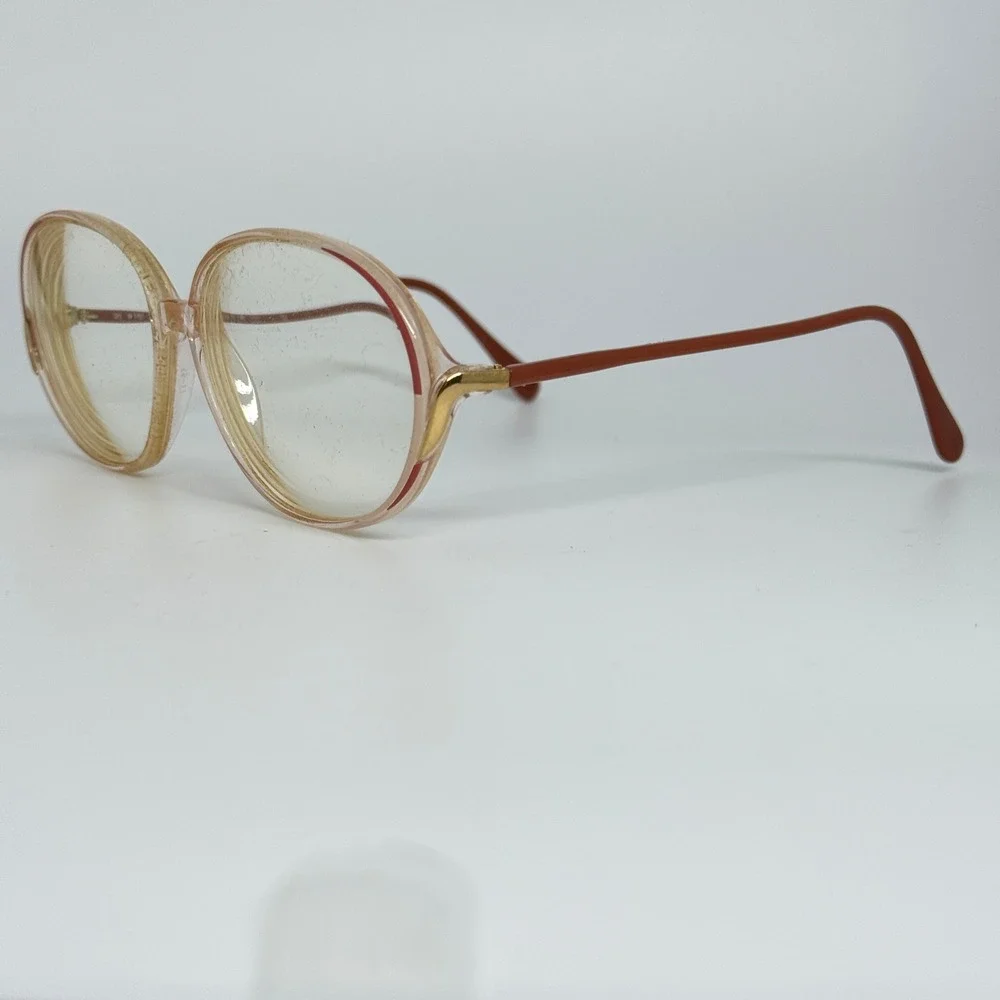 SPX M 1765 Oversized Round Clear Lens Glasses Frame Austria‎ 55 13 21145